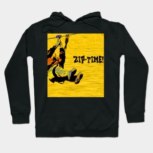 ZIP-TIME! - Zipline Rider Hoodie